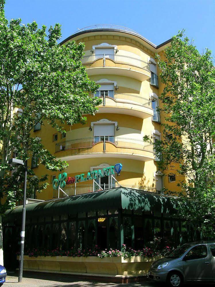 Hotel Dei Platani Rimini Exteriör bild